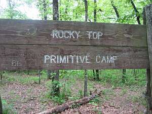 Robbers Cave - Rocky Top Camp.
